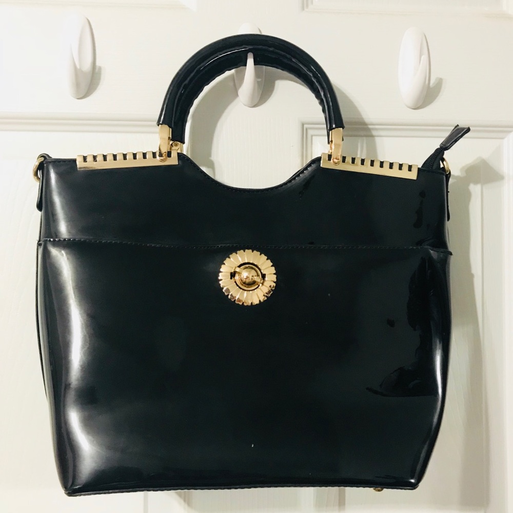 EUC Shiny Structured bag (no brand!)